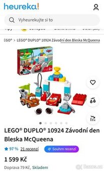 Lego Duplo Blesk McQueen