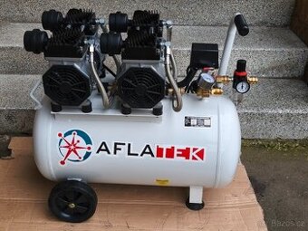 Prodám 4 pístový, tichý, bezolejový kompresor AFLATEK Silent