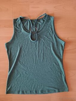 nové dámské tričko vel. M, barva zelená