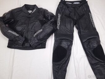 Probiker PRX Black pánska dvojdielna moto kombinéza 50 M