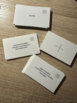 Triviální názvy sloučenin v chemii - sada 300 kartiček