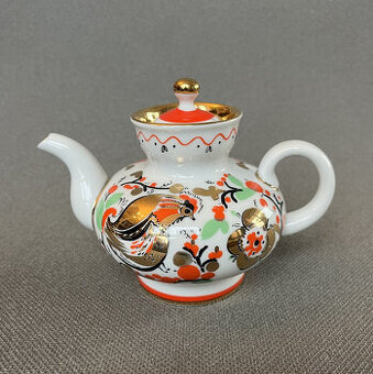 Malá konvička Kohouti 300ml, LFZ Lomonosov