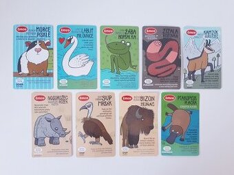 SBĚRATELSKÁ KARTA EMCO • PTAKOPYSK • ŽÍŽALA • MORČE...