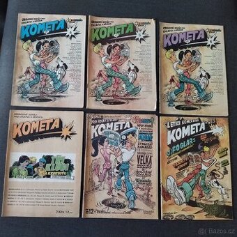 6x komiksy Kometa: 4,5,6,7,12,13