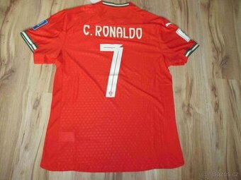 Futbalový dres Portugalsko domáci XL Ronaldo