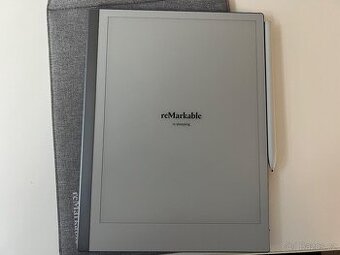 reMarkable 2 – digitální zápisník + stylus + pouzdro