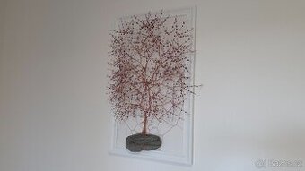 3D Obraz Ametyst a Růženín 70x40 cm