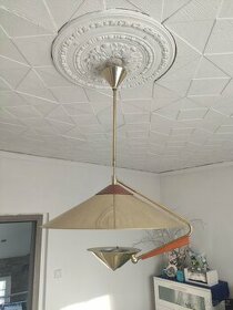 Italská mosazná závěsná lampa,lustr