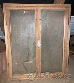 Dřevěné okno 130x110