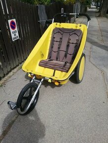 Švýcarský vozík Leggero Twist pro 2 děti, používaný, funkční - 1