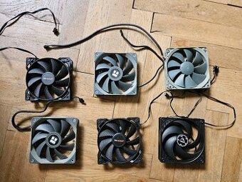PC ventilátory 6 ks BeQuiet, Noctua, Arctic - 120 mm / 12 cm
