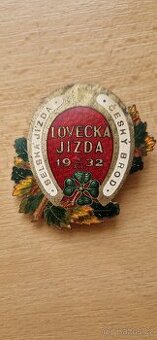 Odznak Lovecká jízda Český Brod