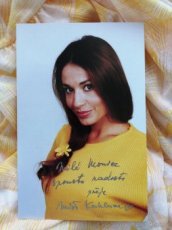 Prodám autogram Michaely Kuklové