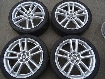 Alu disky Audi, VW, Škoda, 18", 5x112,ET 25, letní sada
