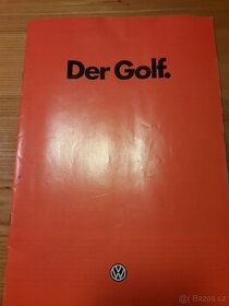 PROPAGAČNÍ MATERIÁL - PROSPEKT VOLKSWAGEN GOLF