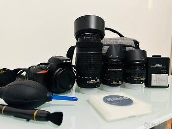 NIKON D5600 + 3 Objektivy