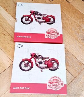 Stříbrná mince Na kolech JAWA 500 OHC