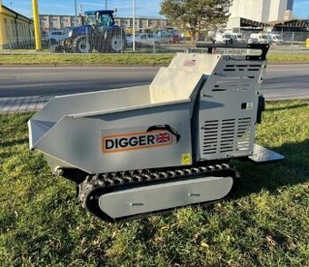 dumper, pásový dumper, hydraulický dumper, železný kůň