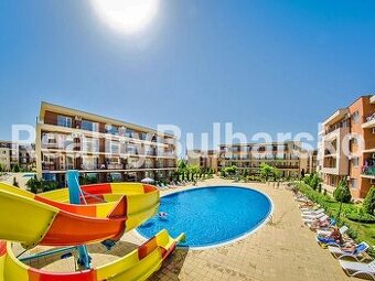 Apartmán 2+kk s verandou a výhledem na bazén – Slunečné pobř