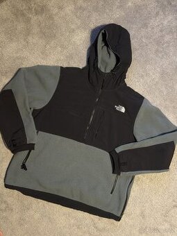 The North Face Denali jacket - černá/svetle zelená