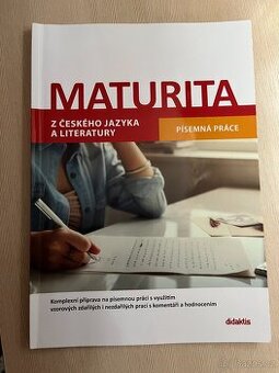 Maturita z českého jazyka a literatury: Písemná práce