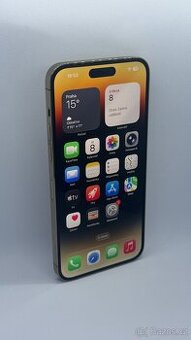 iPhone 14 Pro Max 128 GB Gold - Baterie 100 %, Záruka
