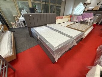 Postel BOXSPRING 180x200 KOMPLET NOVÁ 2. jakost