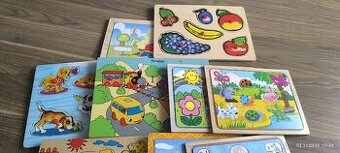 Dřevěné puzzle
