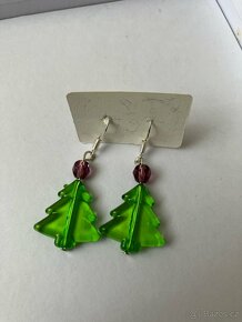 Vanocni stromecek nausnice