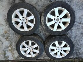 Sada kol 5x120 R16 BMW Autec, pneu 4-6mm