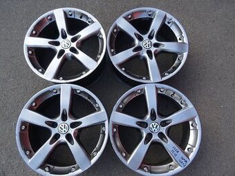 Alu disky Aluett na Škoda, VW, 17", 5x112, ET 35, šíře 7,5J