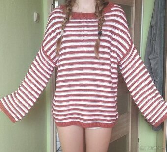 Dámský svetr - pletené tričko, RAINBOW 40/42