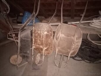 stavební kolečka, korbice