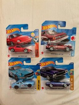 Hot wheels - různé - porsche, nissan, dodge