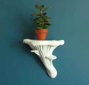 Dekorativní 3D tištěná polička