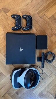 PS 4 Pro 1TB + PS VR – kompletní set