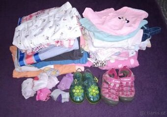 Dívčí letní oblečení vel. 92