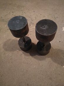Jednoruční činky 2x25kg