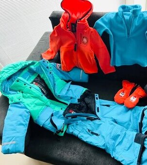 Zimní / lyžařský outfit pro 2-3 leté dítě