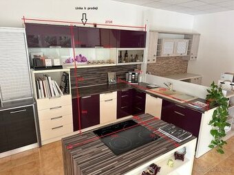 Kuchyňská linka  ze studia