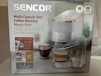 Kavovar Sencor scc3001wh