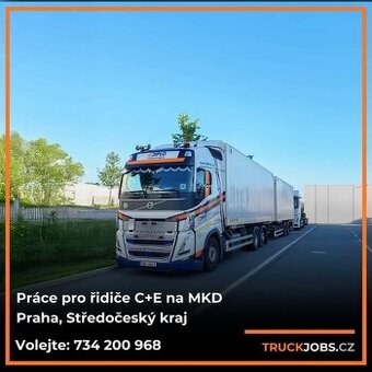 Nabídka práce: Řidič C+E MKD - BDF Praha