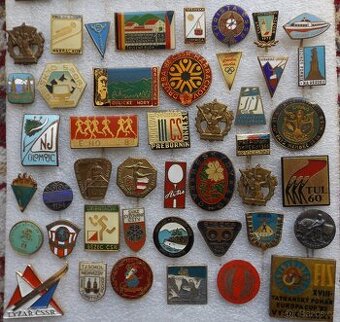 odznaky - výměna za rovněž turistické