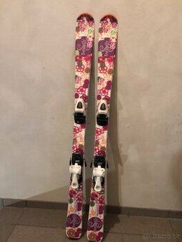 Dětské lyže Tecno Sweettypro délky 120cm +lyžáky Rossignol 2