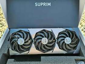 MSI GeForce RTX 3090 SUPRIM X 24G - top stav, záruka