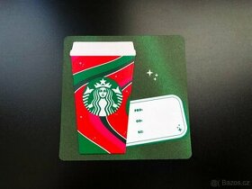Dárková karta - Starbucks - nabitá na 1000 Kč