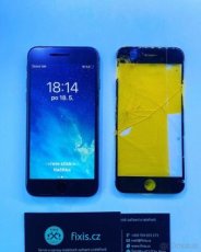 Oprava Apple iPhone / výměna prasklého skla displeje iPhone