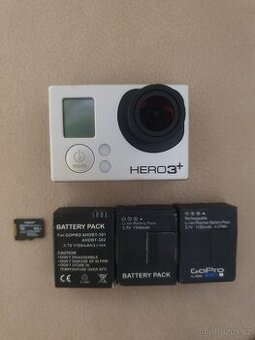 GoPro Hero 3+ a spousta příslušenství