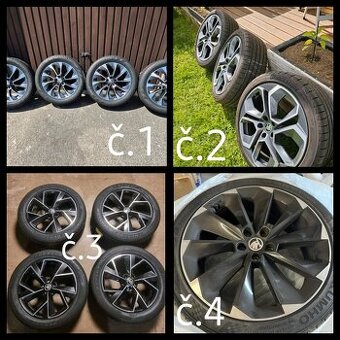 Škoda: Aronia 19", Altair 19", Triglav 19" a Supernova 19