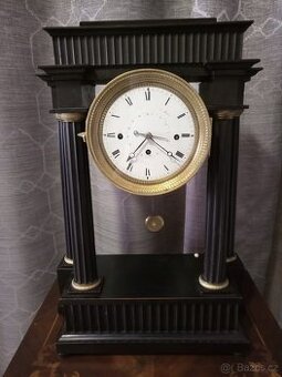 Sloupkové hodiny Biedermayer - 1